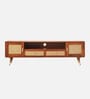 Oakline Mango Wood TV Console In Provincial Teak Finish