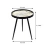 Oakveil Large End Table In Black Finish