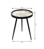 Oakveil Large End Table In Black Finish