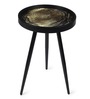 Oakveil Medium End Table In Black Finish