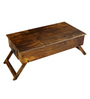 Oakville Solid Wood Portable Table in Provincial Teak Finish