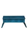 Oakville Solid Wood Portable Table in Ocean Blue Finish