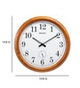 Oakwood Wall Clock With Sub-Second Needle QXA155B