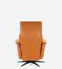 Oasis Leather Motorised 1 Seater Recliner With Usb & Type C Charging Port In Brown Finish