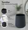 Oasis 6 Pcs PVC Bath Set Black