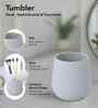 Oasis 6 Pcs PVC Bath Set Grey
