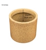 Sand Oasis Stone 12 Inch Large Ribbed Unbreakable Planter