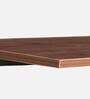 Oasis Wall Mounted Table in Walnut Finish