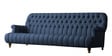 Obeisance Fabric 3 Seater Sofa in Navy Blue Colour