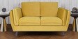 Obelia Velvet 2 Seater Sofa in Mustard Yellow Colour