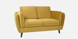 Obelia Velvet 2 Seater Sofa in Mustard Yellow Colour