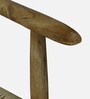 Obrovac Mango Wood Arm Chair In Natural Finish