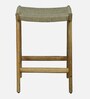 Obrovac Mango Wood Bar Stool In Natural Finish