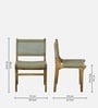 Obrovac Mango Wood Dining Chair In Natural Finish