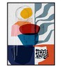Obsidian Plant Multicolor Canvas Framed Art Print Set of 2