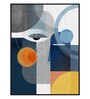 Obsidian Plant Multicolor Canvas Framed Art Print Set of 2