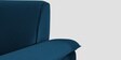 Ocean Velvet 2 Seater Sofa in Azure Blue Color