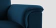 Ocean Velvet 2 Seater Sofa in Azure Blue Color