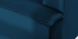 Ocean Velvet 2 Seater Sofa in Azure Blue Color