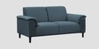 Ocean Velvet 2 Seater Sofa in Oxford Blue Color