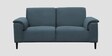 Ocean Velvet 2 Seater Sofa in Oxford Blue Color