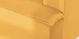 Ocean Velvet 2 Seater Sofa in Turmeric Yellow Color
