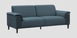 Ocean Velvet 3 Seater Sofa in Oxford Blue Color