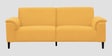 Ocean Velvet 3 Seater Sofa in Turmeric Yellow Color