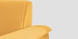 Ocean Velvet 3 Seater Sofa in Turmeric Yellow Color