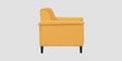 Ocean Velvet 3 Seater Sofa in Turmeric Yellow Color