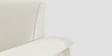 Ocean Velvet 3 Seater Sofa in Warm White Color