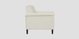 Ocean Velvet 3 Seater Sofa in Warm White Color