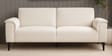 Ocean Velvet 3 Seater Sofa in Warm White Color