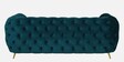 Octavius 3 Seater Velvet Sofa in Teal Blue Colour