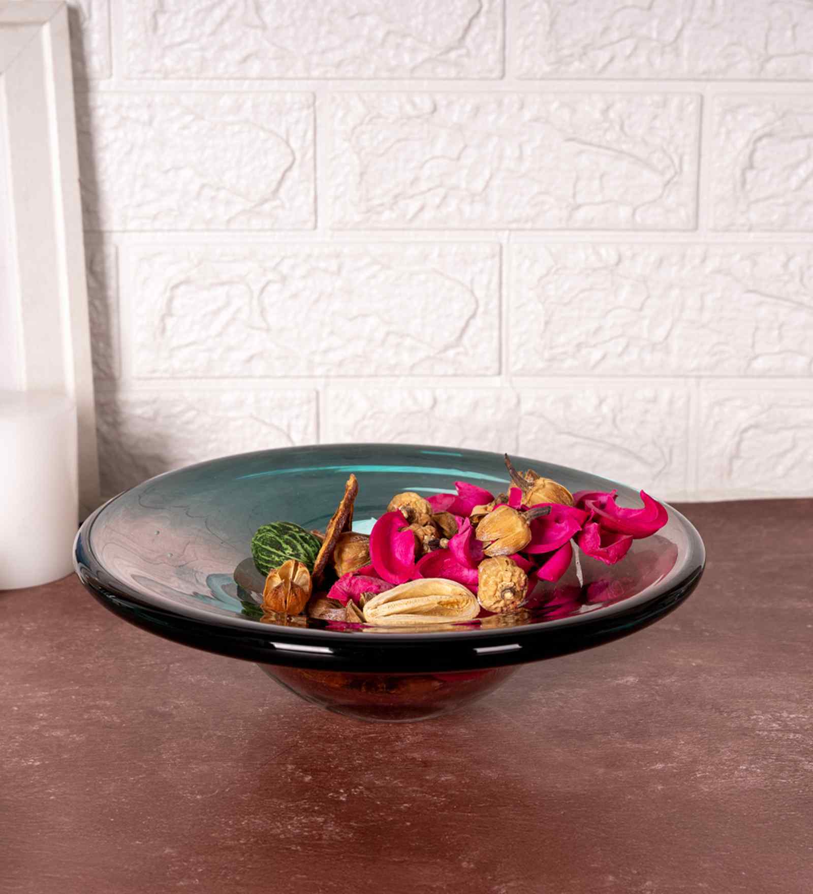 Ocean Rose Urli Glass Vase