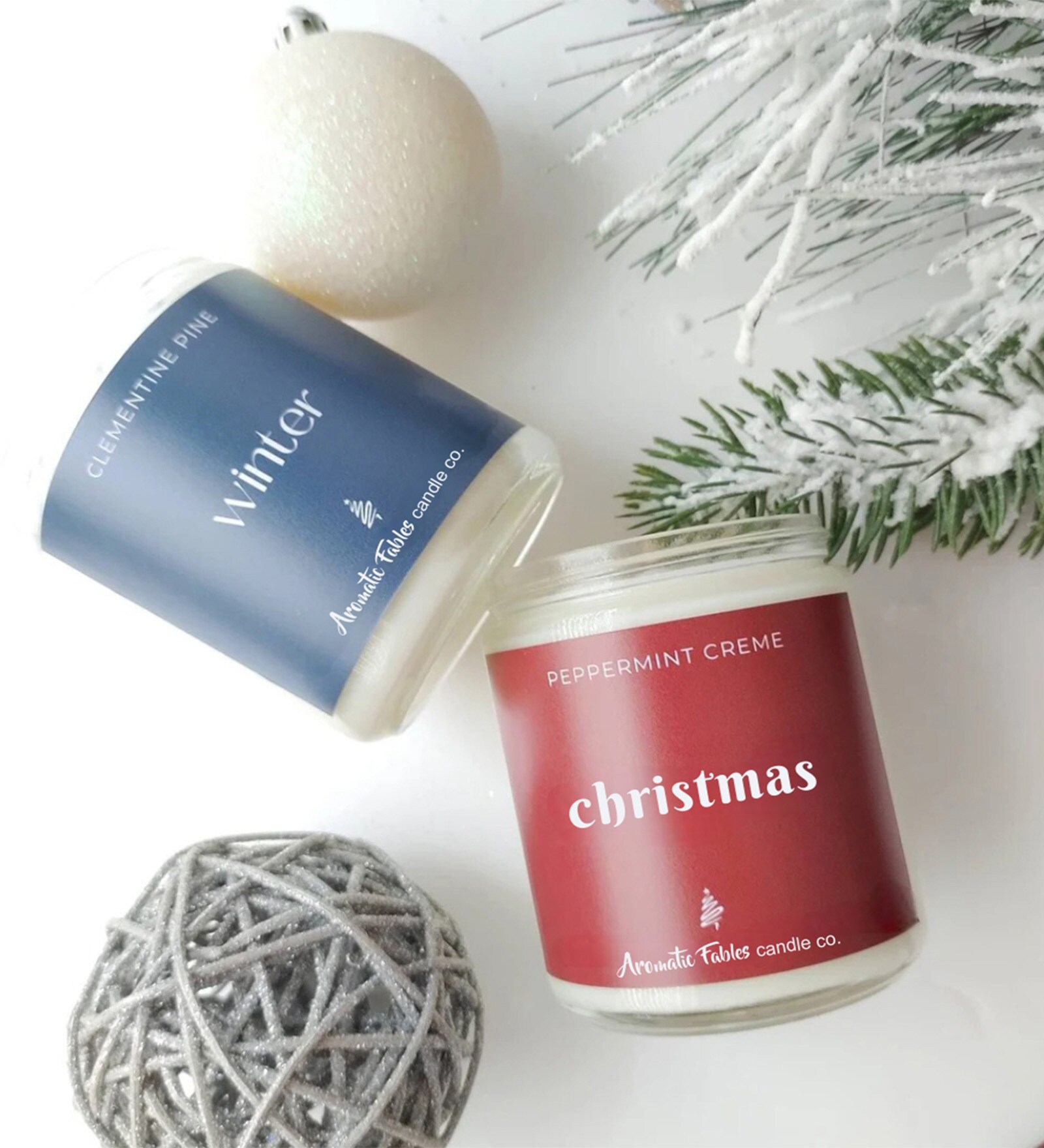 Oceanic (Set of 2) Multicolour Wax Scented Jar Candles