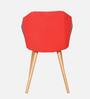 Occasional Plastic Iconic Chair in Red Colour