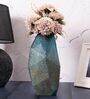 Ocean Blue Glass Elysian Bloom Vase