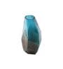 Ocean Blue Glass Elysian Bloom Vase