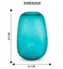 Ocean Breeze Glass Vase