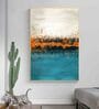 Ocean Multicolour Engineered Wood Framed Canvas Wall Painting