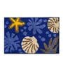 Blue Ocean Theme Non-Slip Bath Mat (40x60 CM)