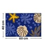 Blue Ocean Theme Non-Slip Bath Mat (40x60 CM)