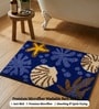 Blue Ocean Theme Non-Slip Bath Mat (40x60 CM)