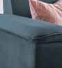 Ocean Velvet 1 Seater Sofa in Oxford Blue Color