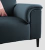 Ocean Velvet 1 Seater Sofa in Oxford Blue Color