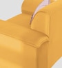 Ocean Velvet 1 Seater Sofa in Turmeric Yellow Color
