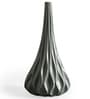 Grey Ocean Wave Big Vase