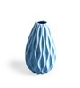 Pastel Blue Ocean Wave Small Vase