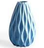 Pastel Blue Ocean Wave Small Vase